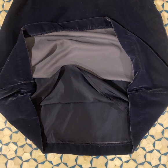 Janie and Jack Navy and White Dress with Lace Detail size 10 - Picture 4 of 7